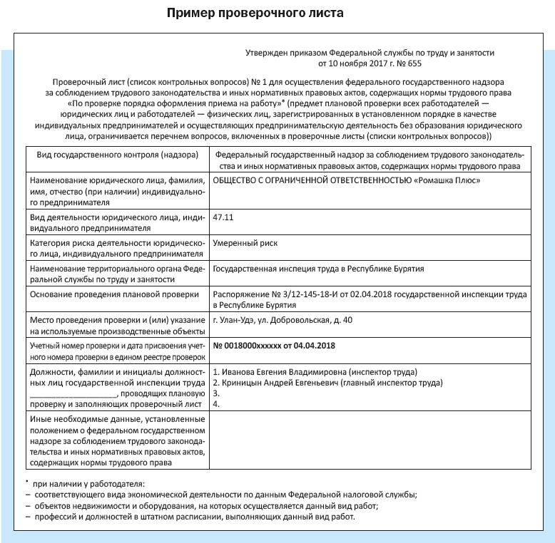 Какой документ является основанием для плановых проверок внутреннего контроля